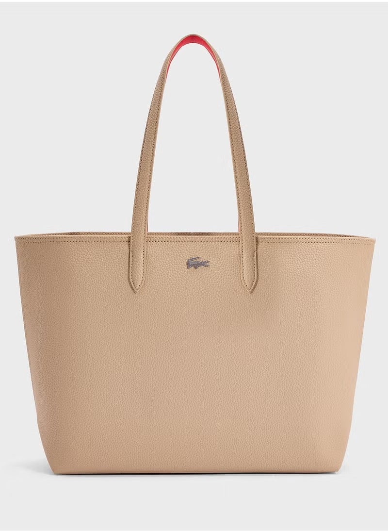 Essentials Top Handle Zip Over Tote