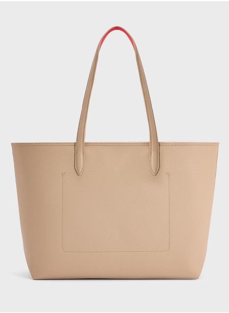 Essentials Top Handle Zip Over Tote