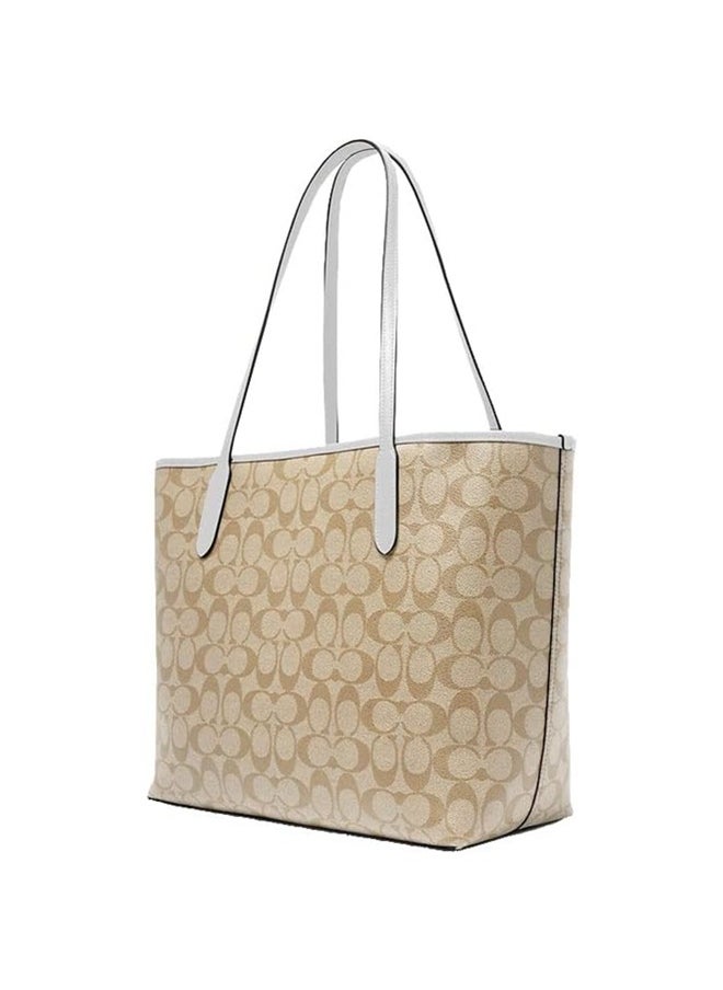 COACH City Tote Bag In Signature Canvas