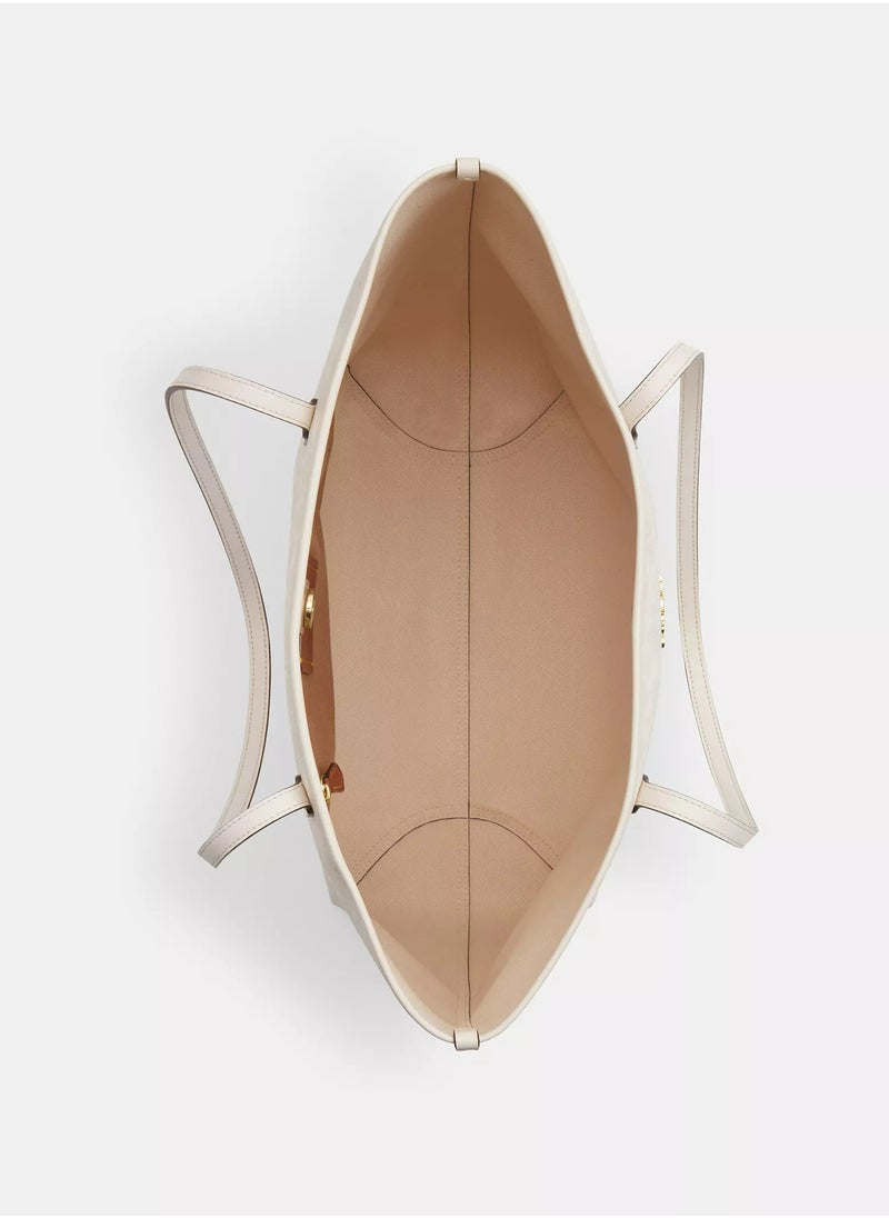 Coach Signature City Canvas Tote Bag