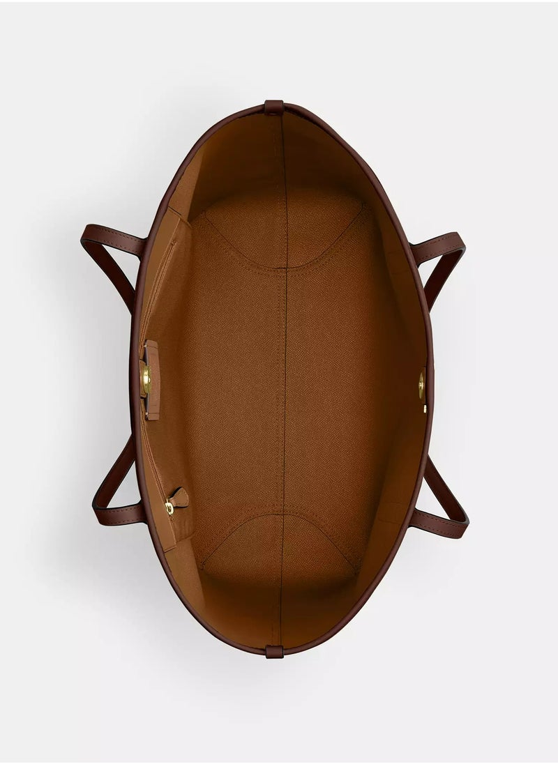 Coach Signature City Canvas Tote Bag