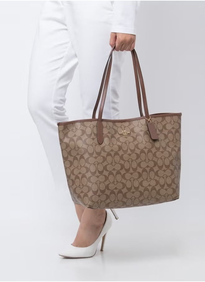COACH City Tote Bag In Signature Canvas