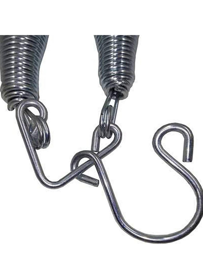 VParents Spring for Baby Cradle Swing Infant jhula Stainless Steel Straight Spring for Hanging Cralde,Thottil Kambi Hook Jhoola Palna Upto 15KG (Straight Spring)