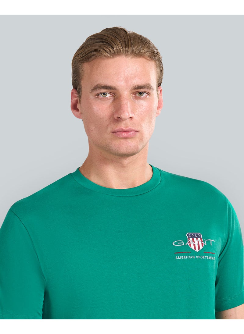 Embroidered Archive Shield T-Shirt