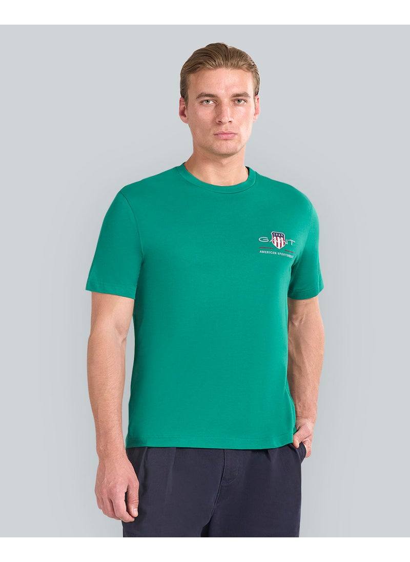 Embroidered Archive Shield T-Shirt