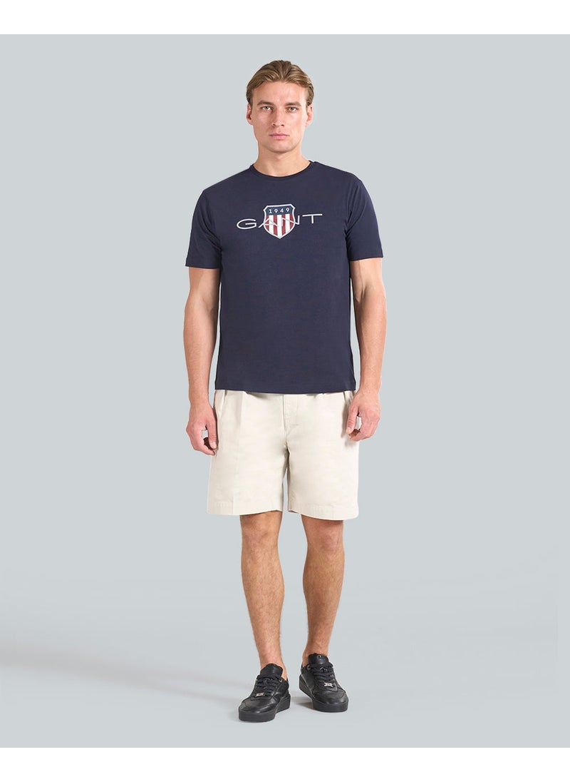 Gant Regular Fit Archive Shield T-Shirt For Men (Navy)