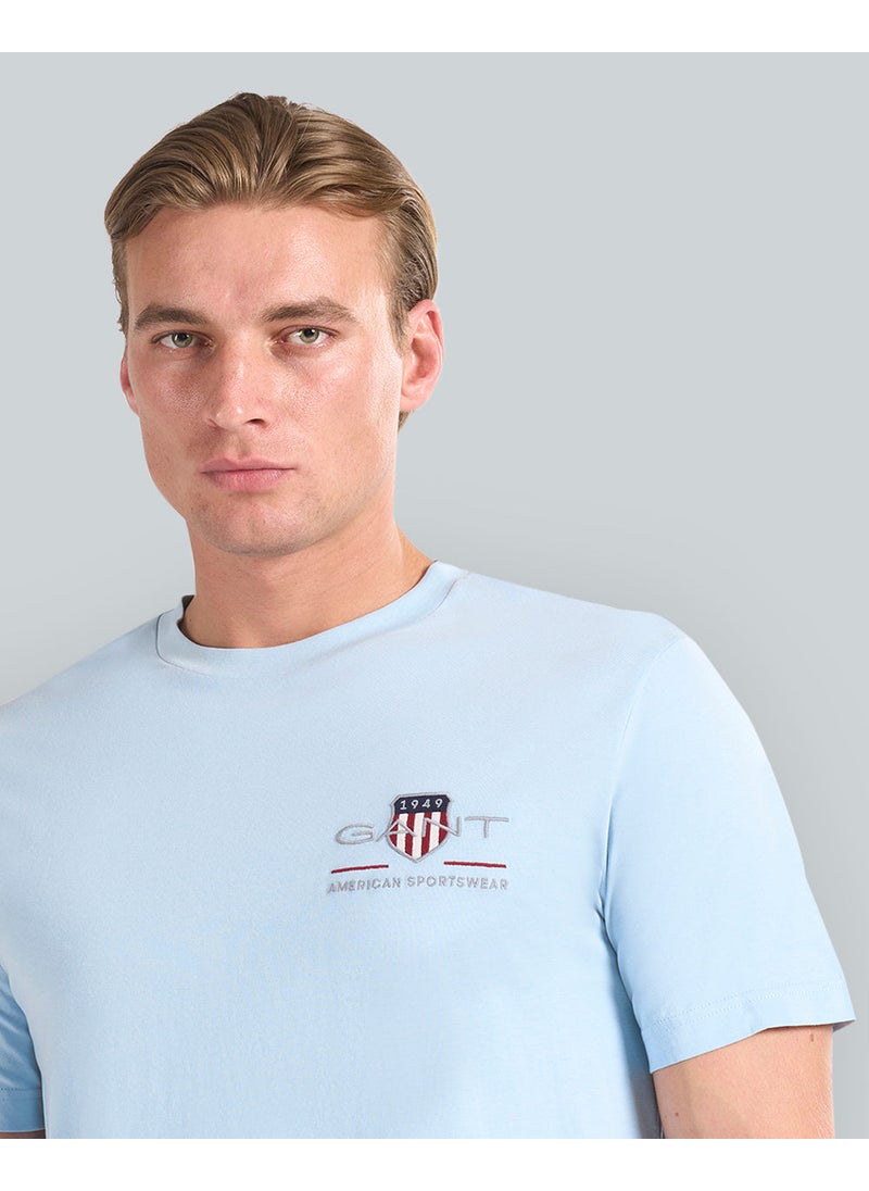 Embroidered Archive Shield T-Shirt