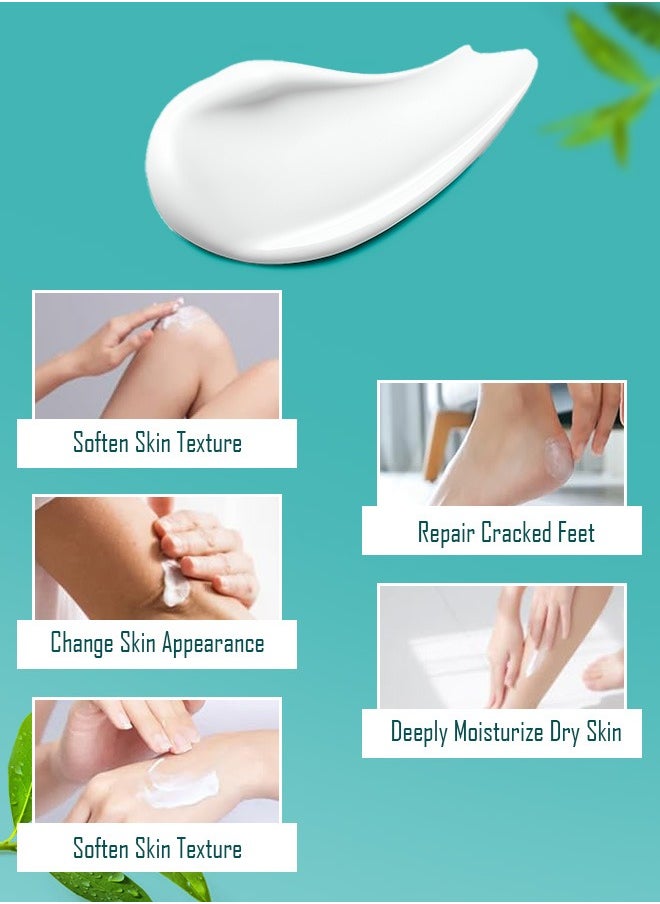 150g 42% Urea Cream Salicylic Acid Cream for Cracked Feet Hands Callus Remover Hand Cream Foot Cream for Cracked Foot Heels Elbows Nails Knees Skin Moisturizer Urea Lotion with Maximum Strength
