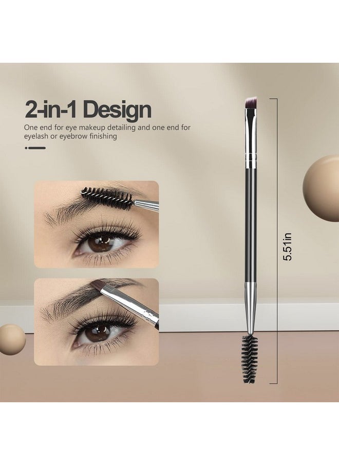 SWEET VIEW Eyebrow Brush Eyelash Separator Brow Comb & Lash Spoolie Professional Eye Makeup Tools (3 Pieces Set)