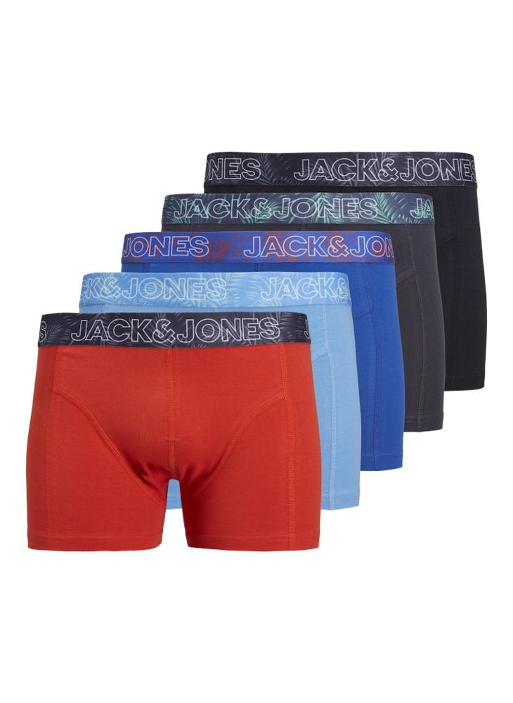 JACPETE SOLID TRUNKS 5 PACK