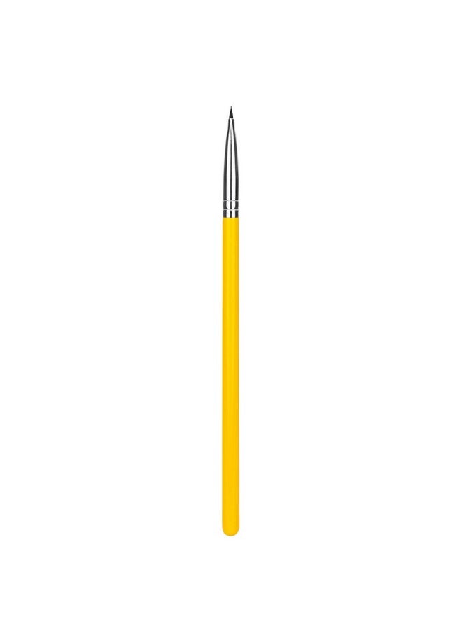 Bdellium Tools Professional Makeup Brush - Studio Series 761 Tight Liner - With Soft Synthetic Fibers, For Precise Application of Eyeshadow (Yellow, 1pc)