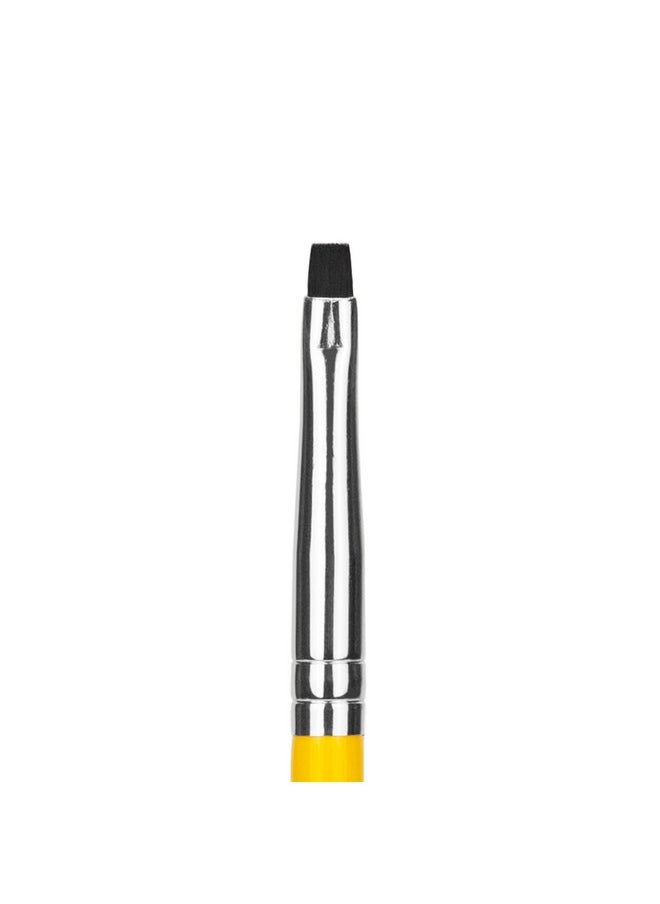 Bdellium Tools Professional Makeup Brush - Studio Series 761 Tight Liner - With Soft Synthetic Fibers, For Precise Application of Eyeshadow (Yellow, 1pc)