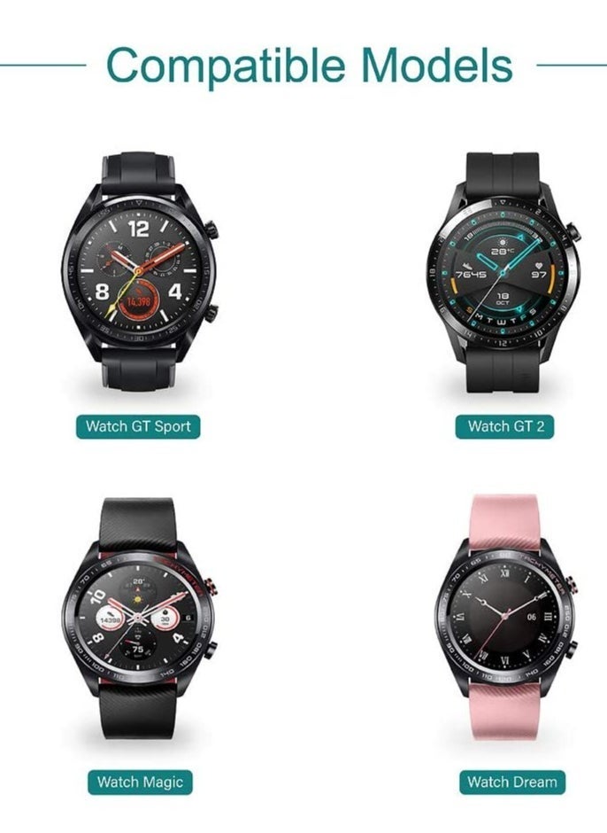 Charger Compatible with Huawei Watch GT, GT2, GT 2e, Honor Watch Magic, Magic 2, Honor Watch GS Pro 100cm USB Charging Cable for Honor Watch Dream - Smart Watch Accessories
