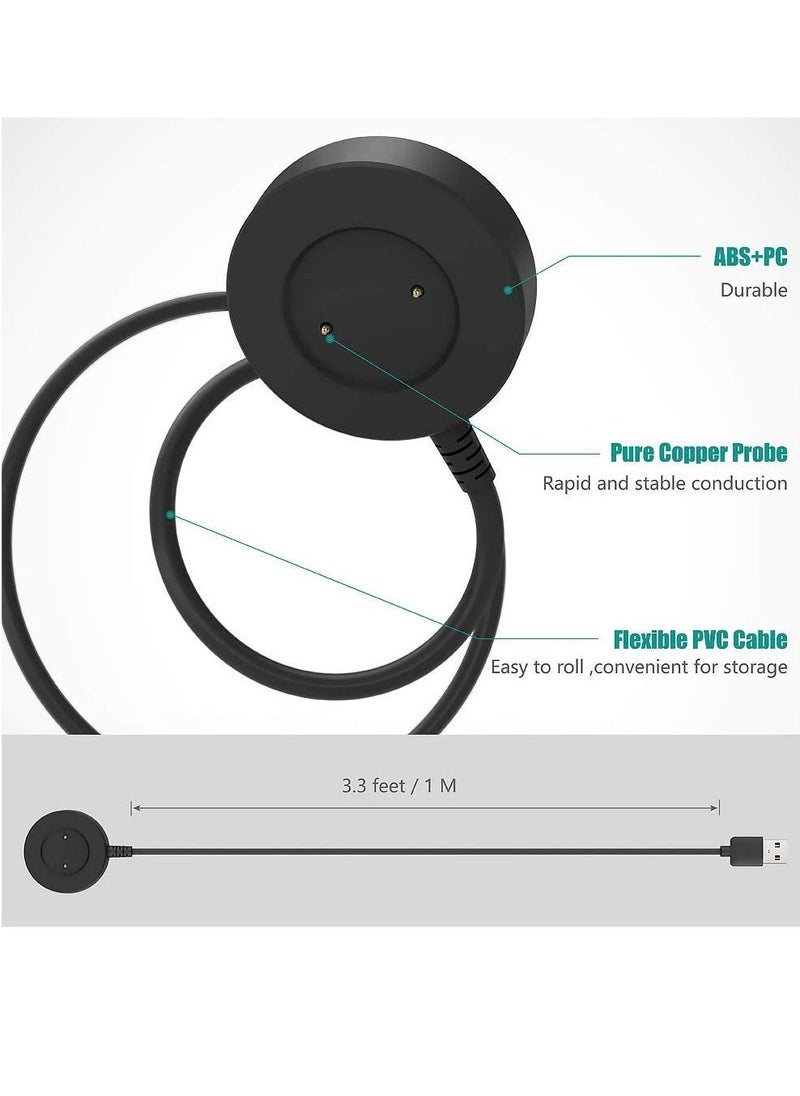 Charger Compatible with Huawei Watch GT, GT2, GT 2e, Honor Watch Magic, Magic 2, Honor Watch GS Pro 100cm USB Charging Cable for Honor Watch Dream - Smart Watch Accessories