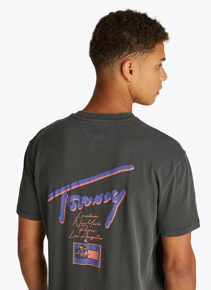 Relaxed Faded Graphic T-Shirt