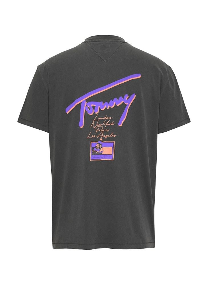 Relaxed Faded Graphic T-Shirt