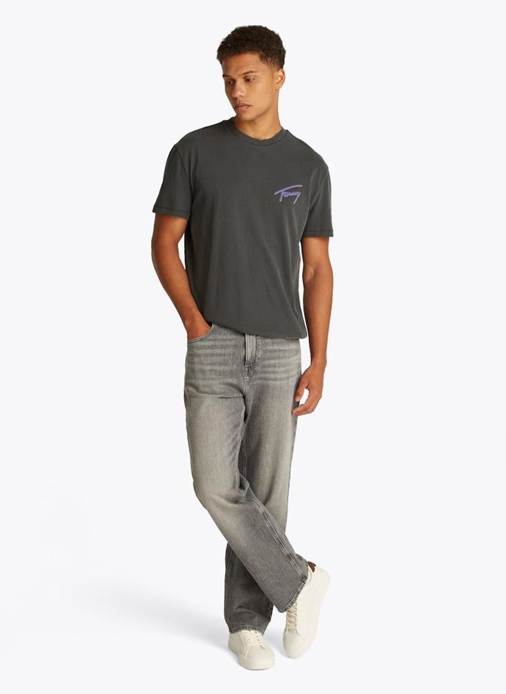 Relaxed Faded Graphic T-Shirt