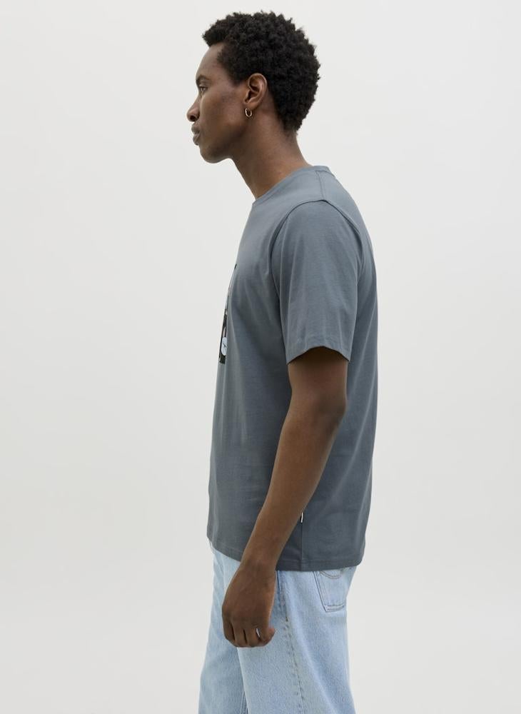 JORALMERIA FRONT TEE SS CREW NECK