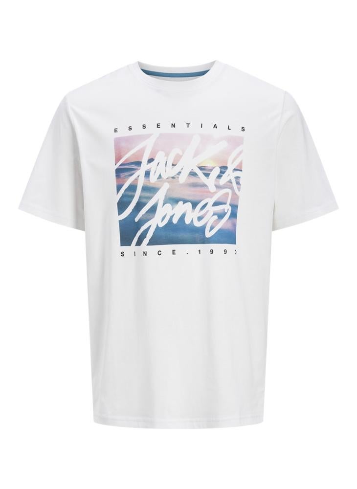 Jjcolton Colton Printed Crew Neck T-Shirt