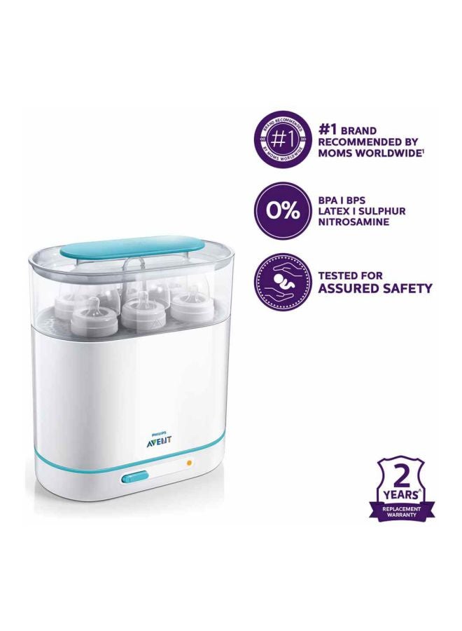 Avent 3-In-1 Electric Steam Sterilizer With Adjustable Size