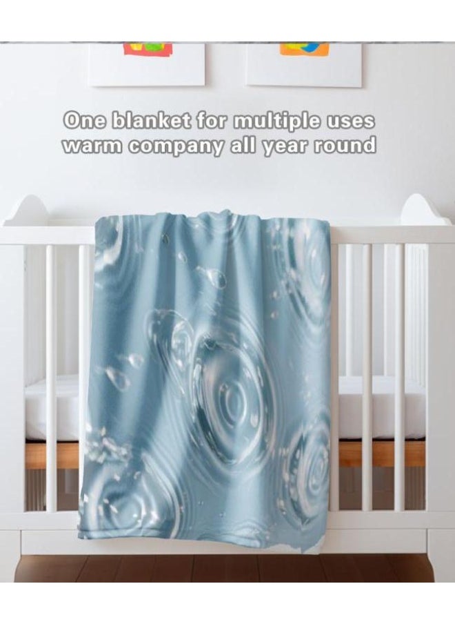 Children's or student cartoon flannel thin blanket (warm and comfortable, suitable for sleep, games) 100cm*150cm