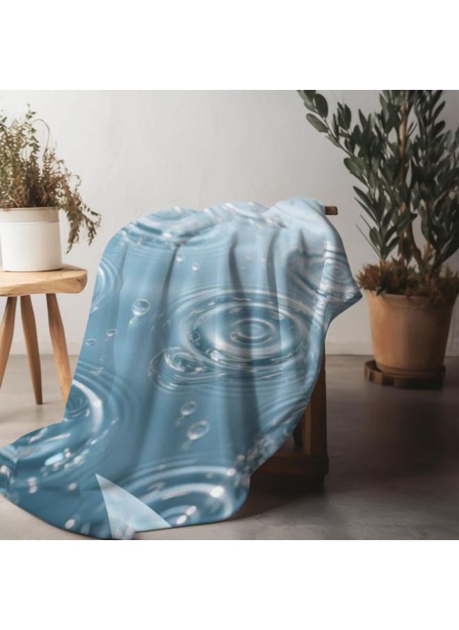 Children's or student cartoon flannel thin blanket (warm and comfortable, suitable for sleep, games) 100cm*150cm