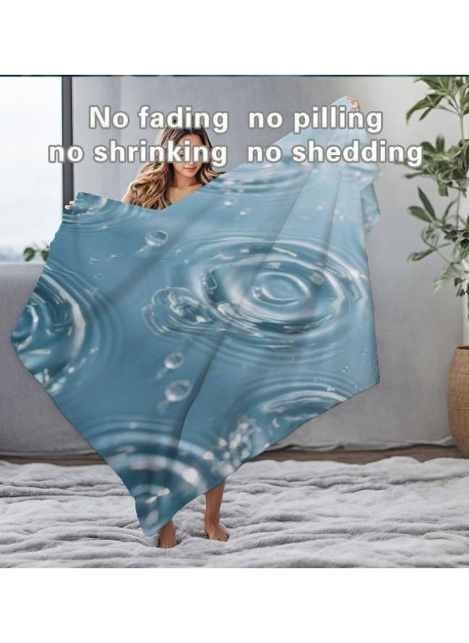 Children's or student cartoon flannel thin blanket (warm and comfortable, suitable for sleep, games) 100cm*150cm