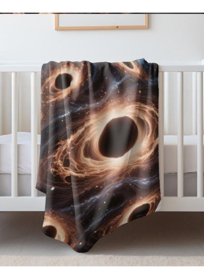 Children's or student cartoon flannel thin blanket (warm and comfortable, suitable for sleep, games) 100cm*150cm