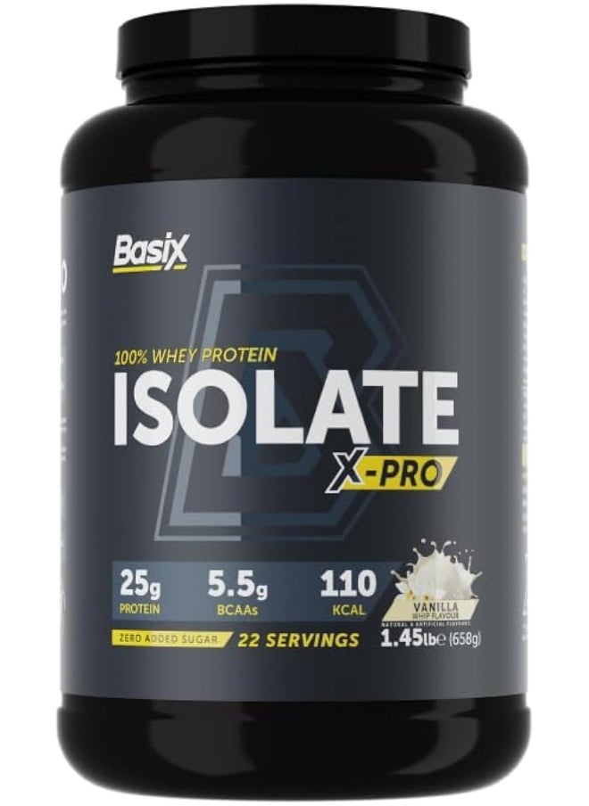 WHEY PROTEIN ISO X-PRO VANILLA 1.45LB