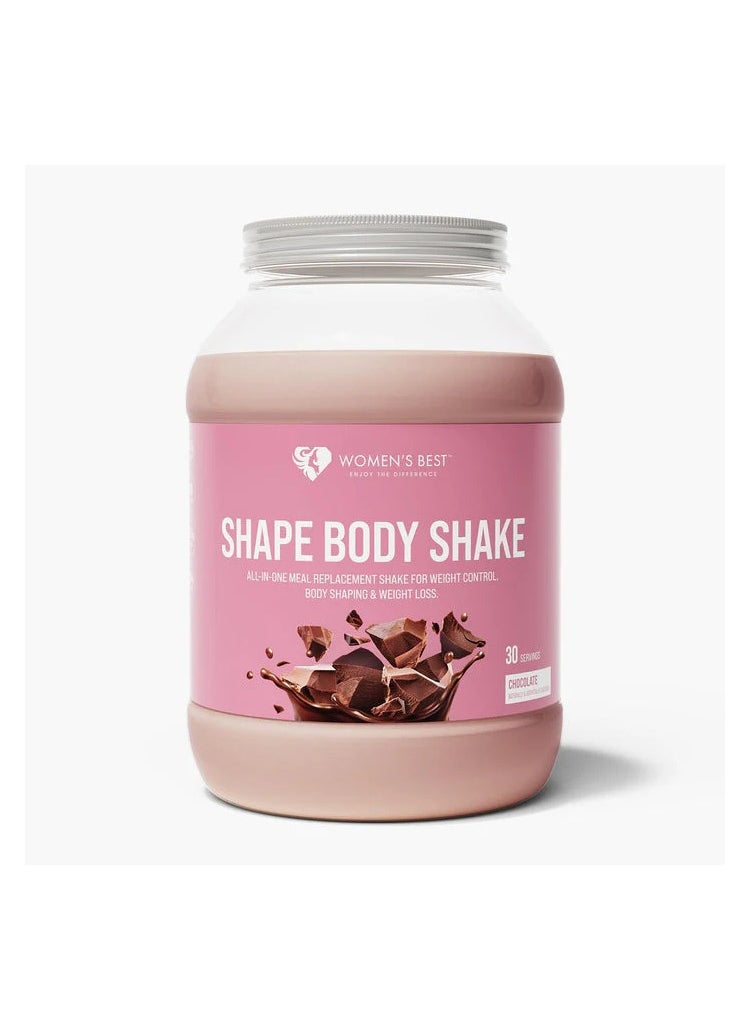 WOMEN'S BEST SHAPE BODY SHAKE CHOCOLATE 908G