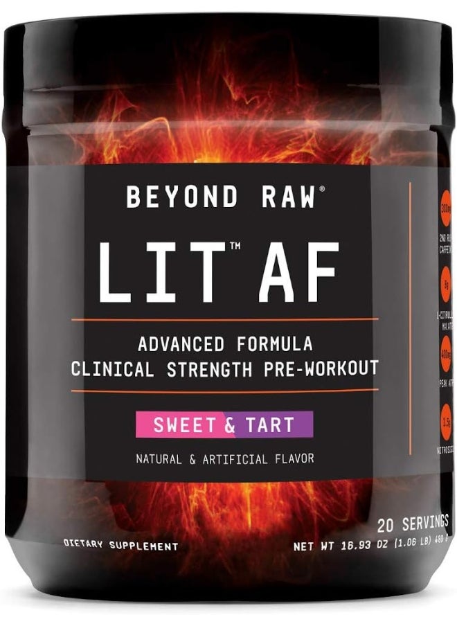 (Sweet and Tart) - Beyond Raw LIT AF - Sweet and Tart