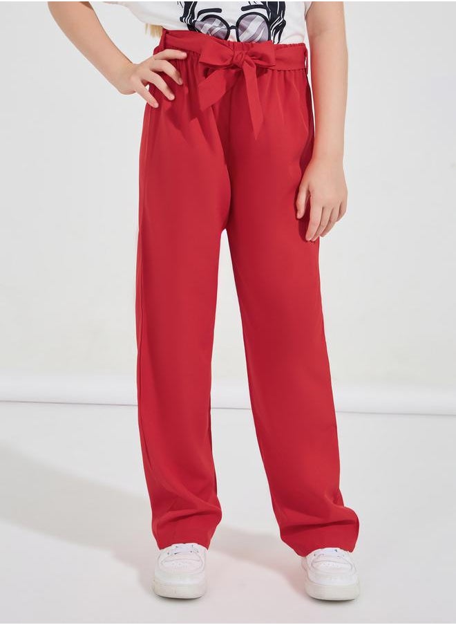 Happy Girl's Day Graphic T-Shirt & Pants Set