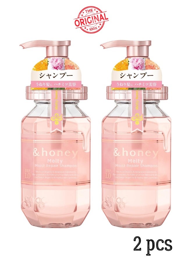 & Honey Melty Moist Shampoo, 440 2PCS