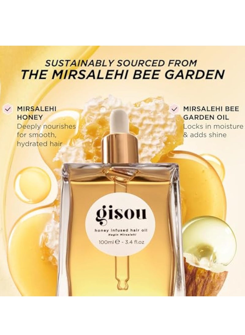 Gisou Honey Infused Hair Oil - 1.7oz