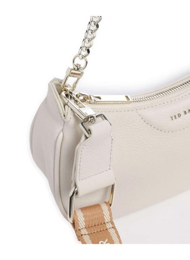 Essiy Webbing Leather Crossbody Bag