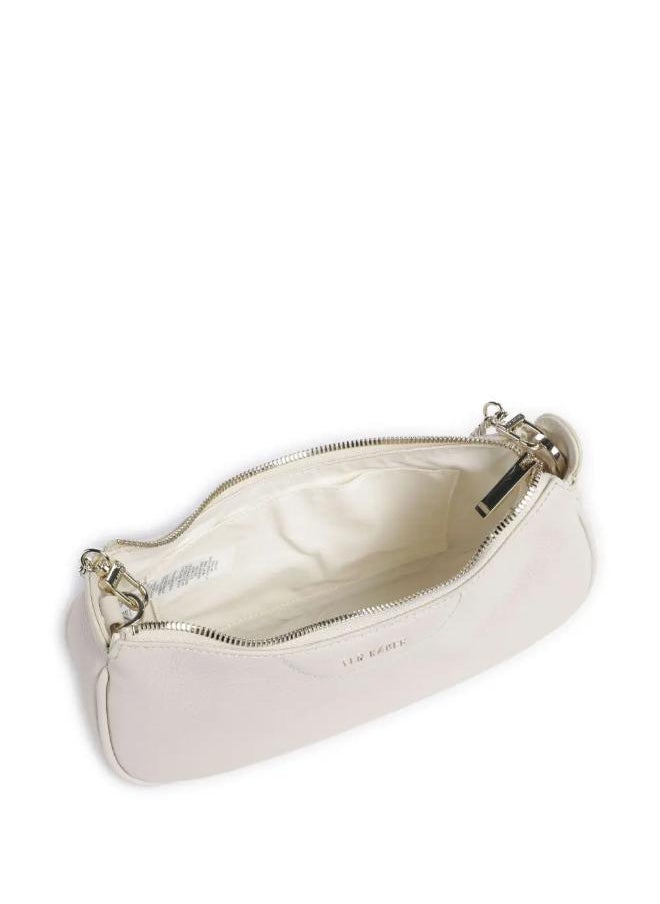Essiy Webbing Leather Crossbody Bag