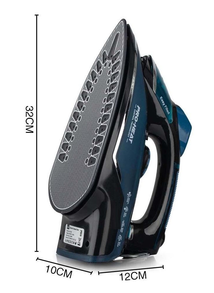 Portable Electric Steam Iron – Vertical Handheld Iron for Clothes, 220V/110V, Anti-Scratch Plate, Efficient Home Ironing