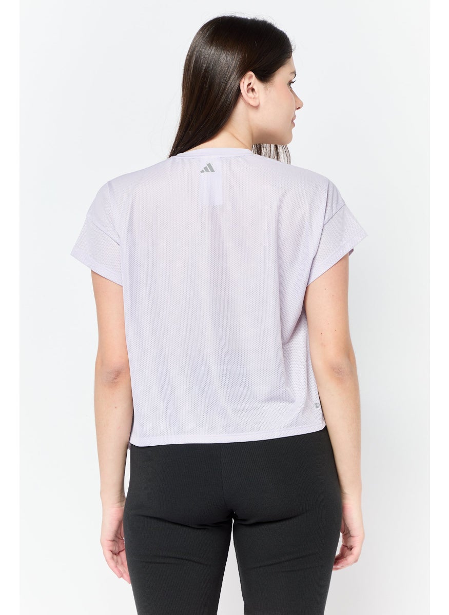 Women Sportwear Fit Quickburn Training T-Shirt, Lilac