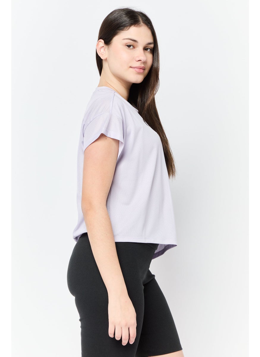 Women Sportwear Fit Quickburn Training T-Shirt, Lilac