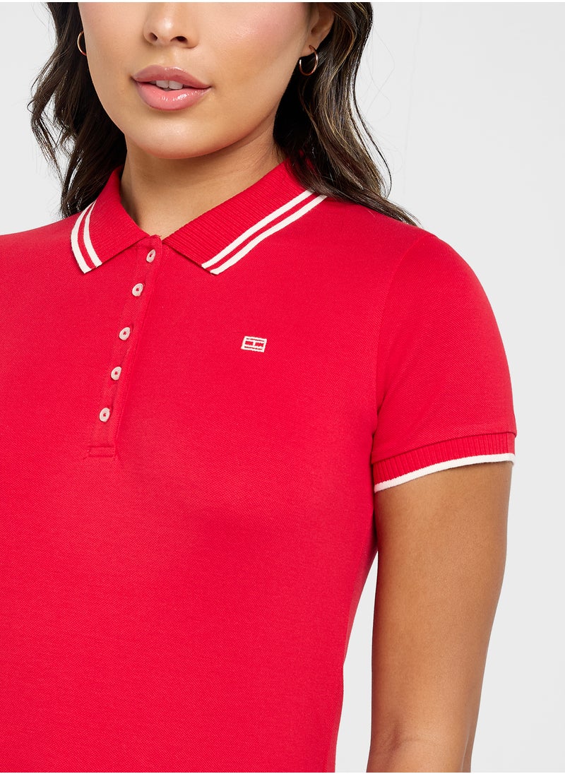 Sporty Slim Polo T-Shirt