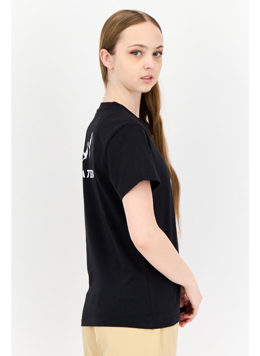 Adidas X Terrex Women Sportswear Fir Short Sleeve Outdoor Tops, Black