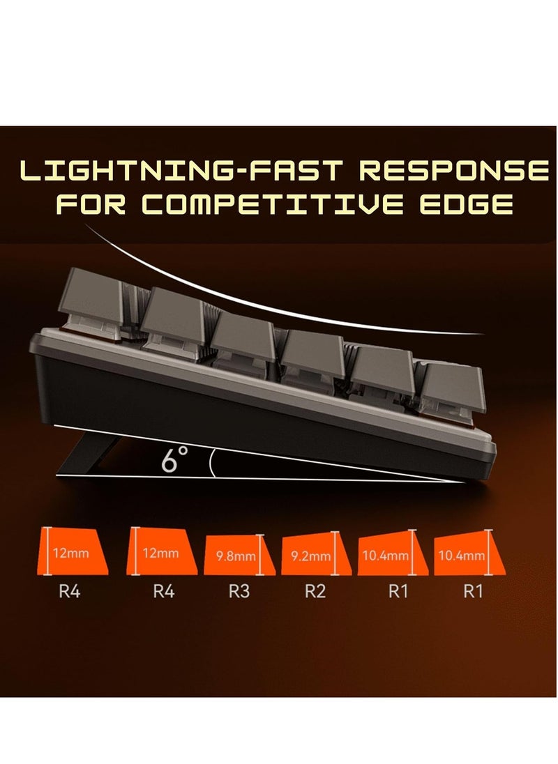 Meetion MK009 Pro Hot Swap Mechanical Keyboard Ergonomic Design Full Key Anti-Ghosting ABS Keycaps High Quality Metal Matte Panel Mechanical switches Gaming keyboards