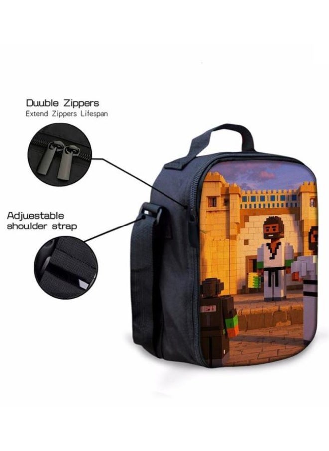 The latest universal cartoon new three-piece schoolbag (for students, teenagers, children) - 883