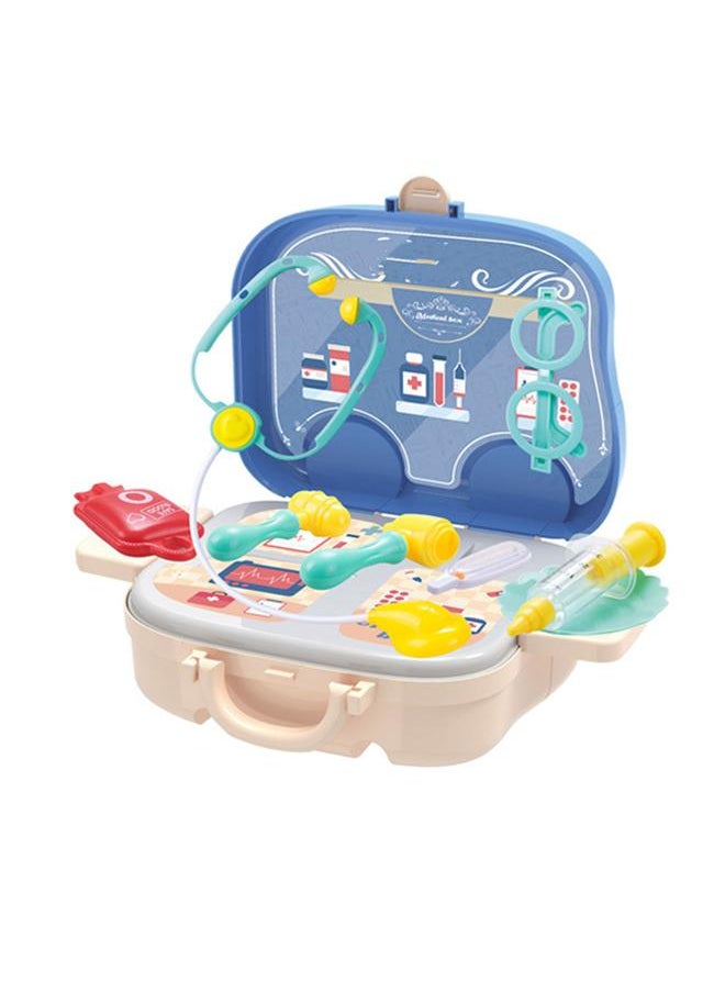 Kids Backpack Playset Develop Operational Ability Portable Safe Durable Multifunctional Toy Set Medical