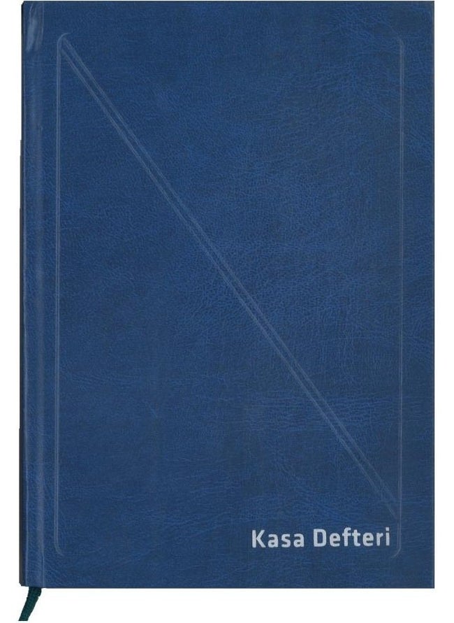 Cash Book 368 Sheets 17 x 24 cm Dark Blue