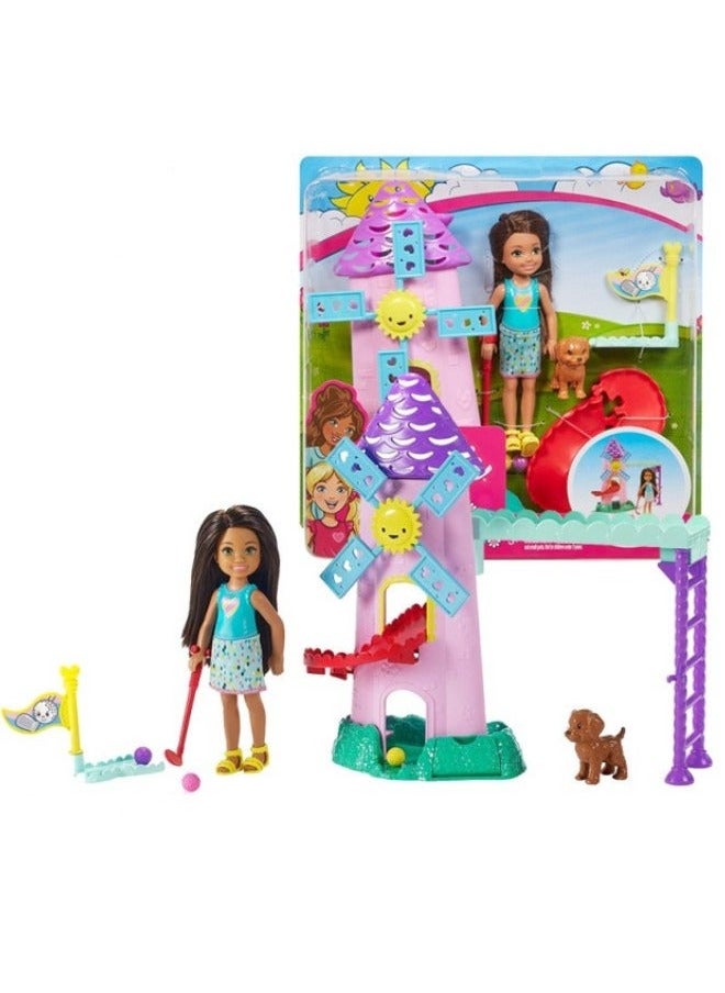 Barbie Club Chelsea Mini Golf Doll and Playset