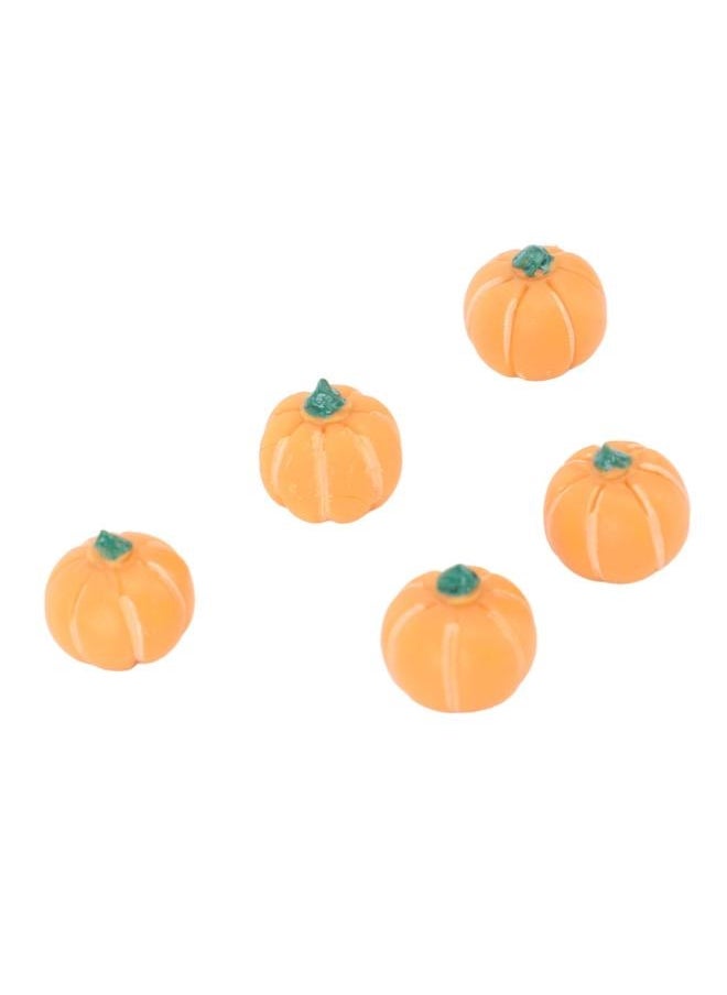 20Pcs Dollhouse Pumpkin Model Plastic Doll House Food for Kids Children