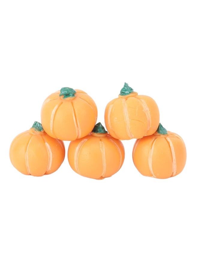 20Pcs Dollhouse Pumpkin Model Plastic Doll House Food for Kids Children
