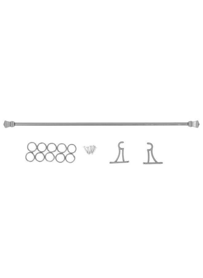 1:12 Scale Dollhouse Curtain Rod High Simulation Vivid Alloy Miniature Rail for Accessories