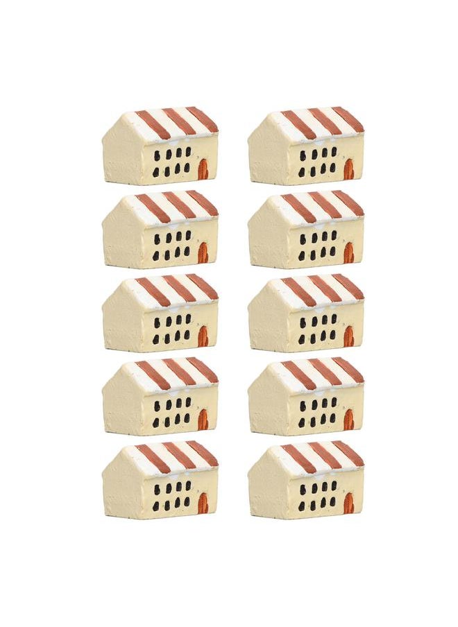 10Pcs Dollhouse Mini Coffee House Exquisite Miniature Accessories for 1/12 and 1/6 Scale Dollhouses